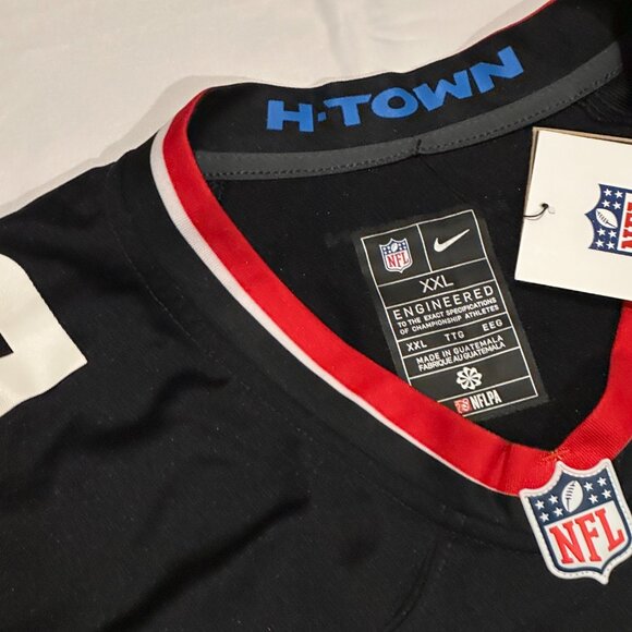 Men's Nike Houston Texans Tank Dell Authentic NFL Jersey - Picture 2 of 4
